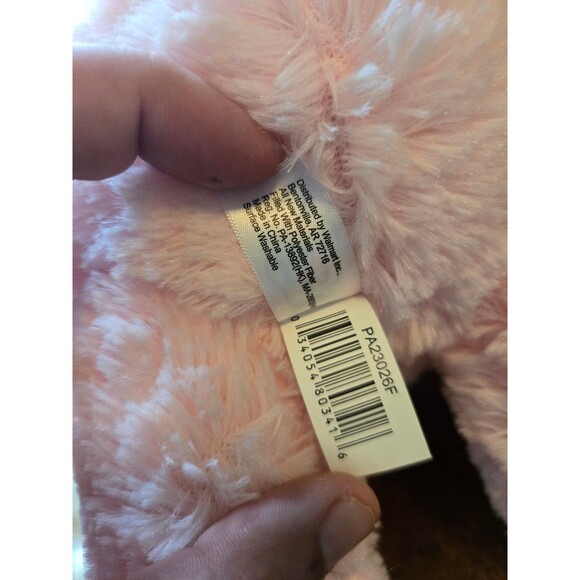 Spark Create Imagine Pink Rainbow Silver Unicorn Plush Stuffed Animal Toy - Picture 6 of 6